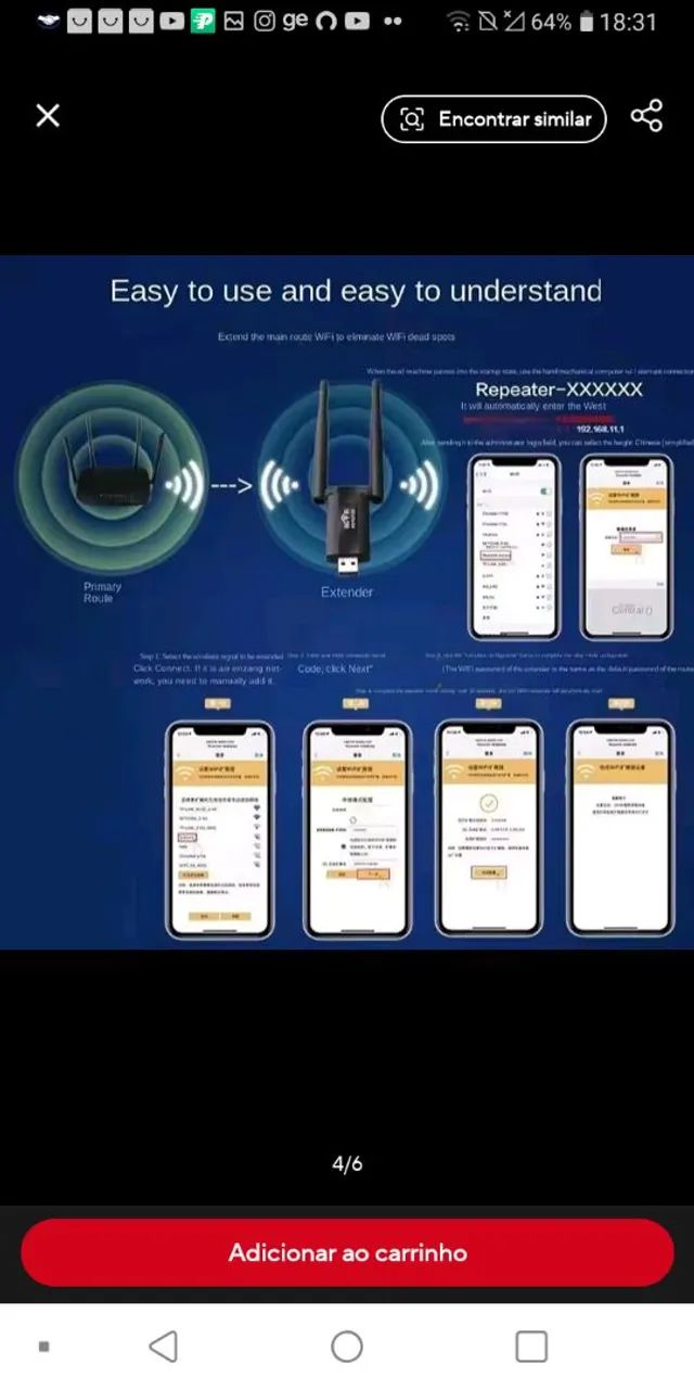 Repetidor de wi-fi - Foto 3