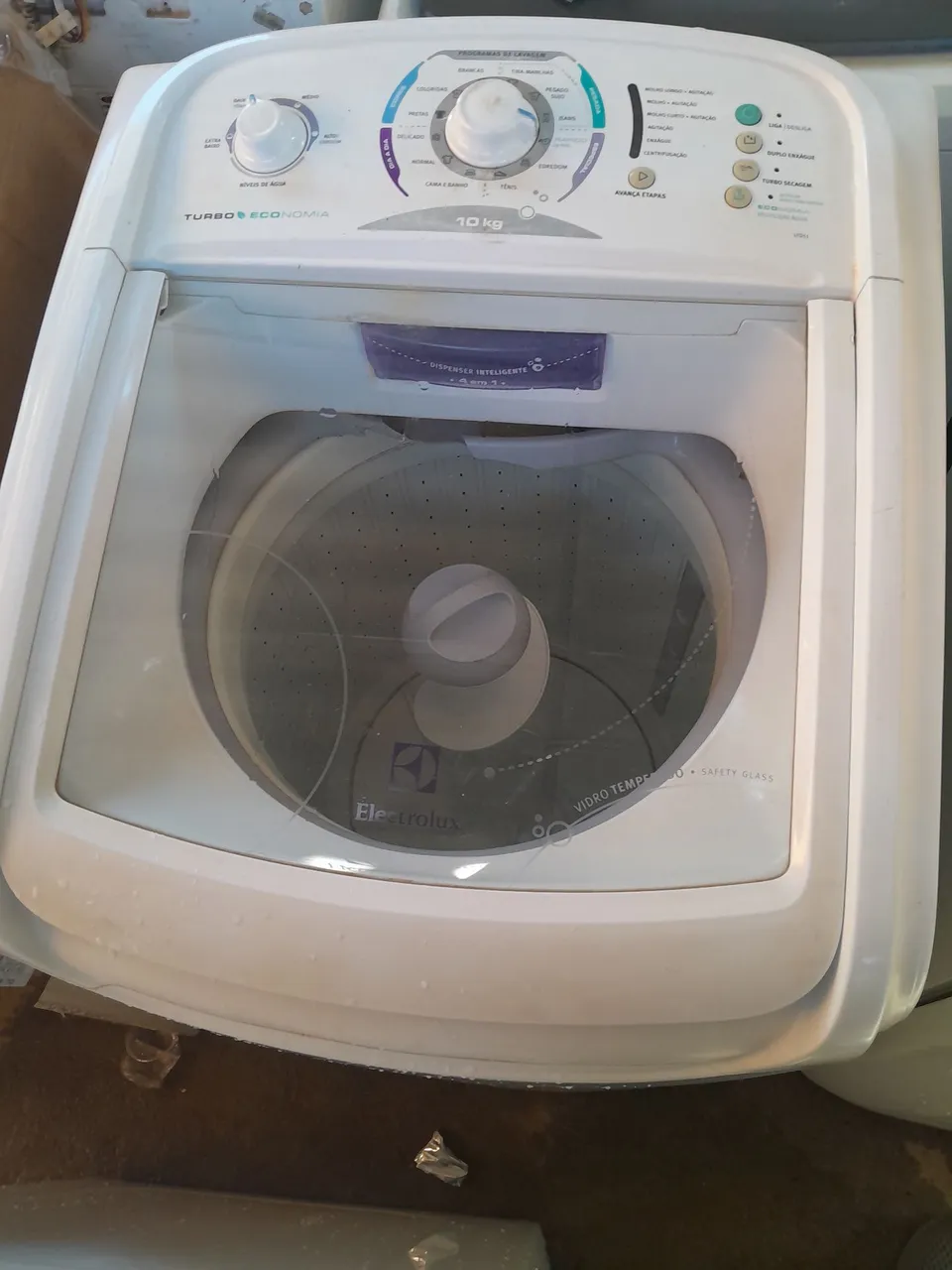 Máquina de Lavar Electrolux 10kg Turbo Economia