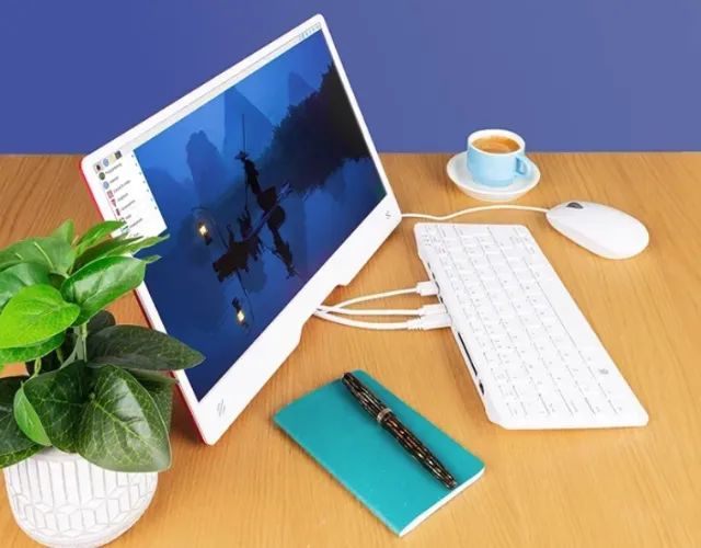 Raspberry Pi400 Quad-core de 64 bits 4 GB de RAM WiFi display 4K Pi 400 Fonte e cabos - Foto 4