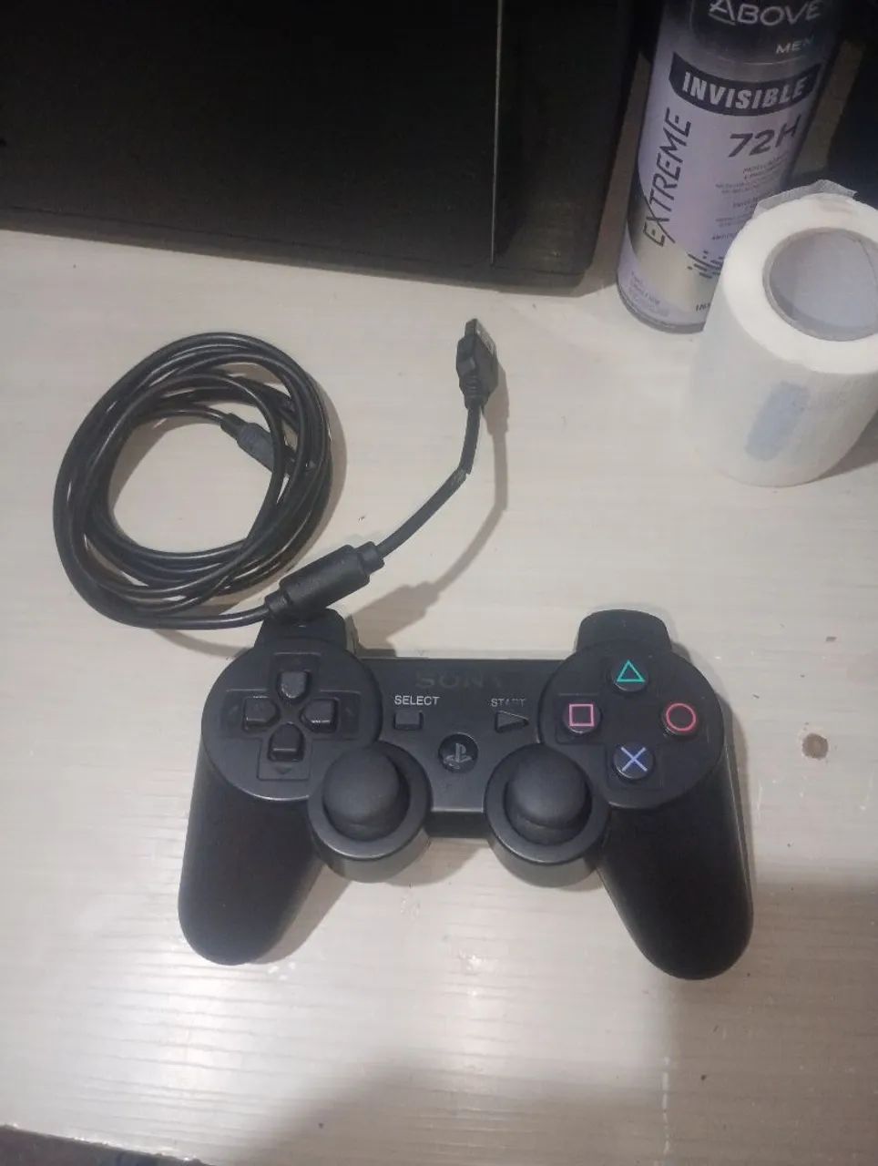 Controle play 3 com cabo