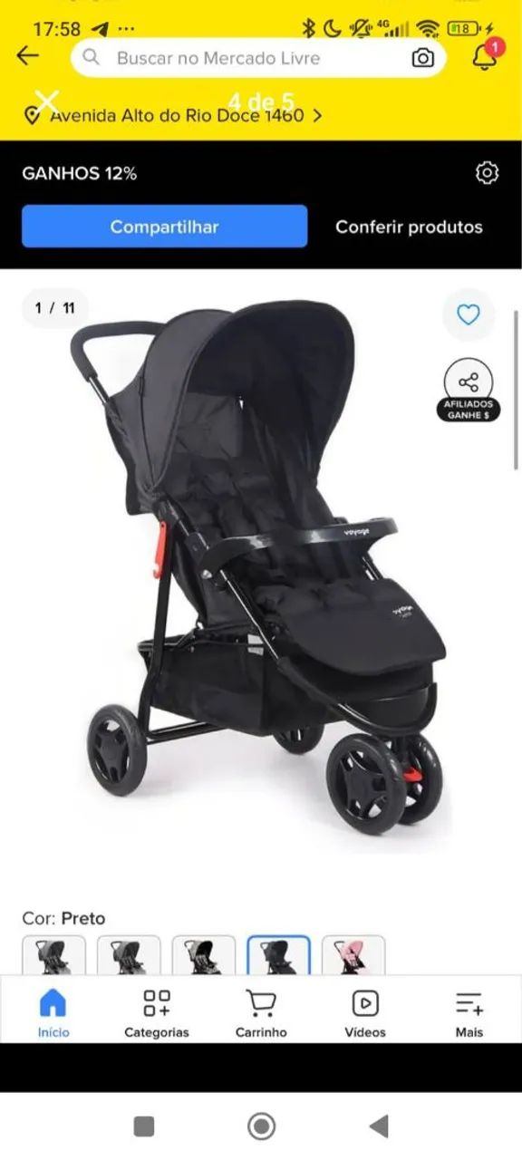 Carrinho bebe voyage  - Foto 4
