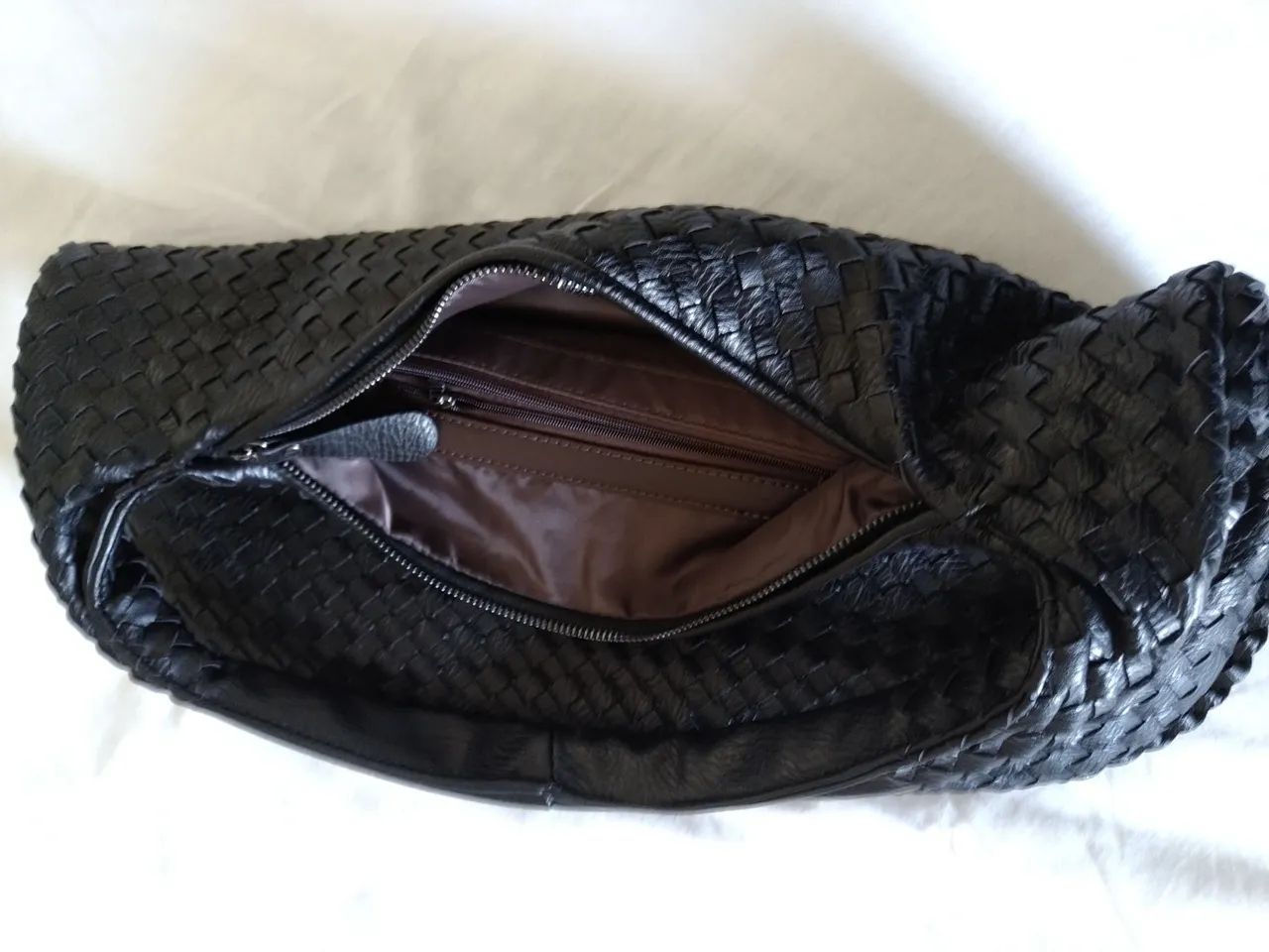 Bolsa de couro nova - Foto 4