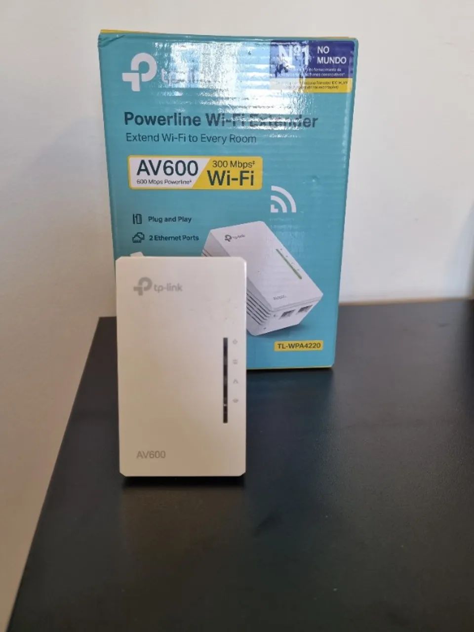 Extensor de Alcance WiFi Powerline AV 600Mbps TP-Link TL-WPA4220