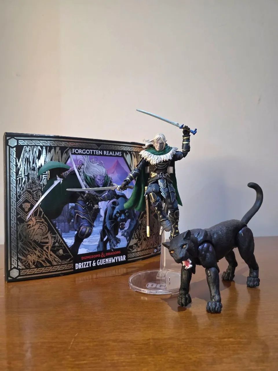 Actio  figure drizzt hasbro dungeon & dragons rara - Foto 4