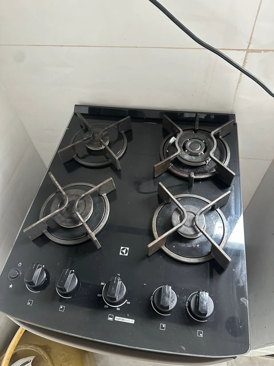 Fogão Electrolux 4 bocas mesa de vidro 