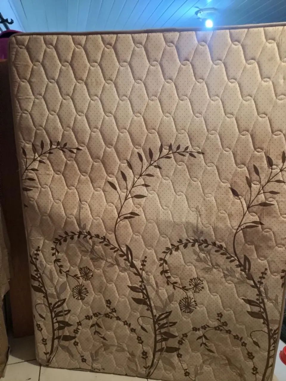Cama box de casal usado - Foto 3
