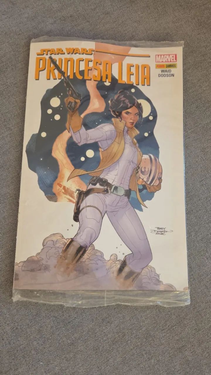 Quadrinho Star Wars Princesa Leia