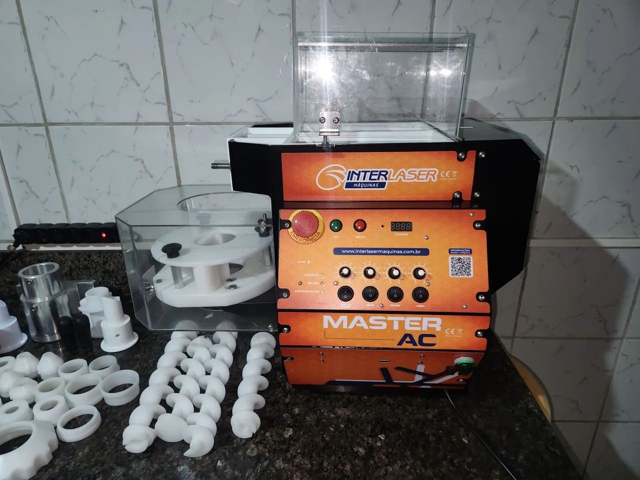 Máquina de salgados da inter laser 