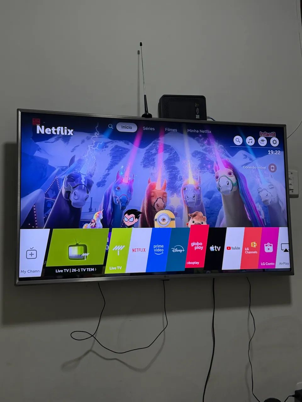 Tv smart 50 polegadas 4k LG - Foto 4