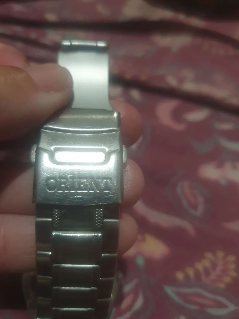 Orient automatico funcionando perfeitamente todo em aço inox  - Foto 3