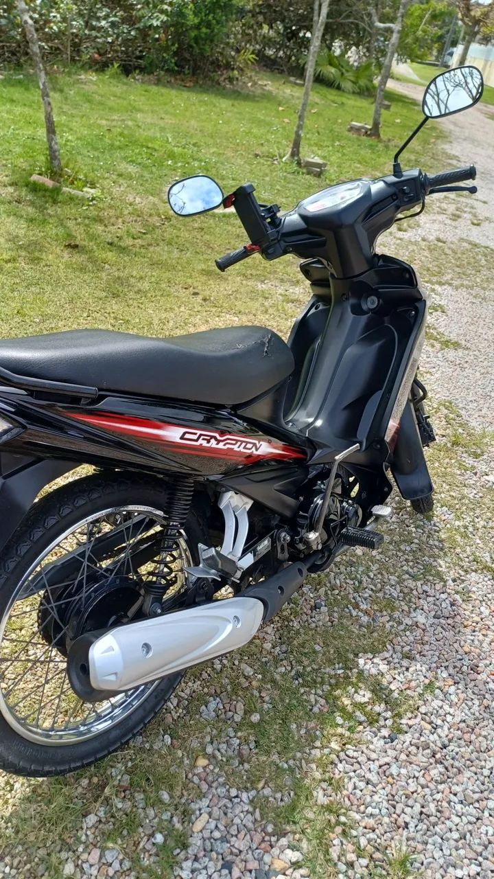 Yamaha Cripton 115 partida e Freio a Disco  - Foto 3