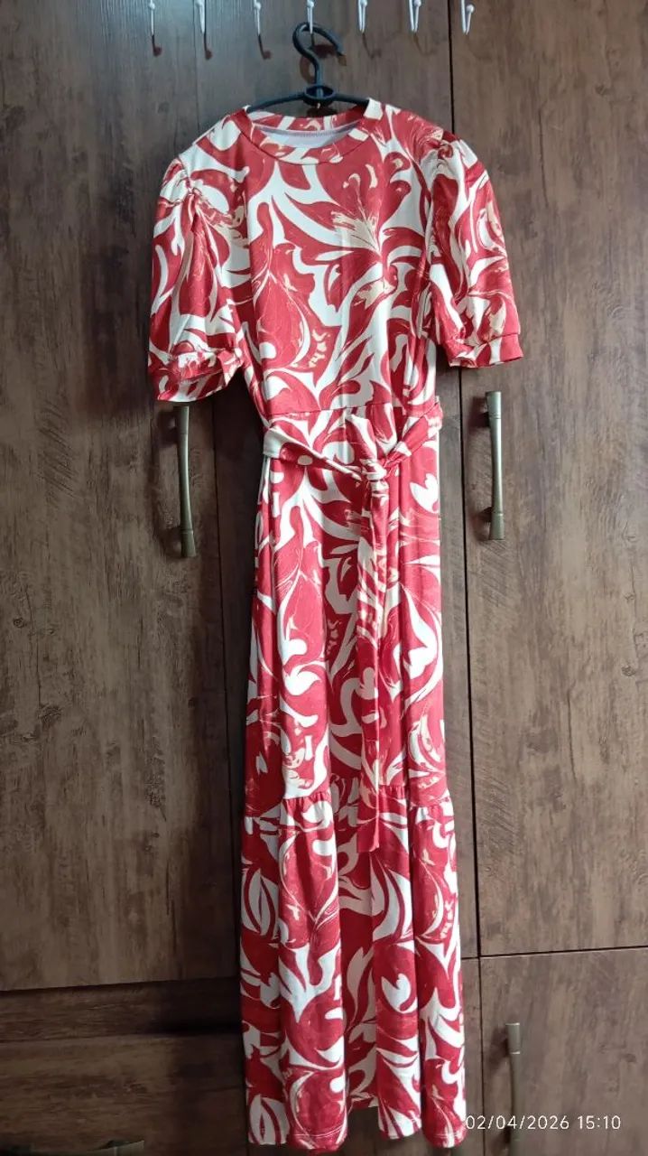 Vestido em malha 