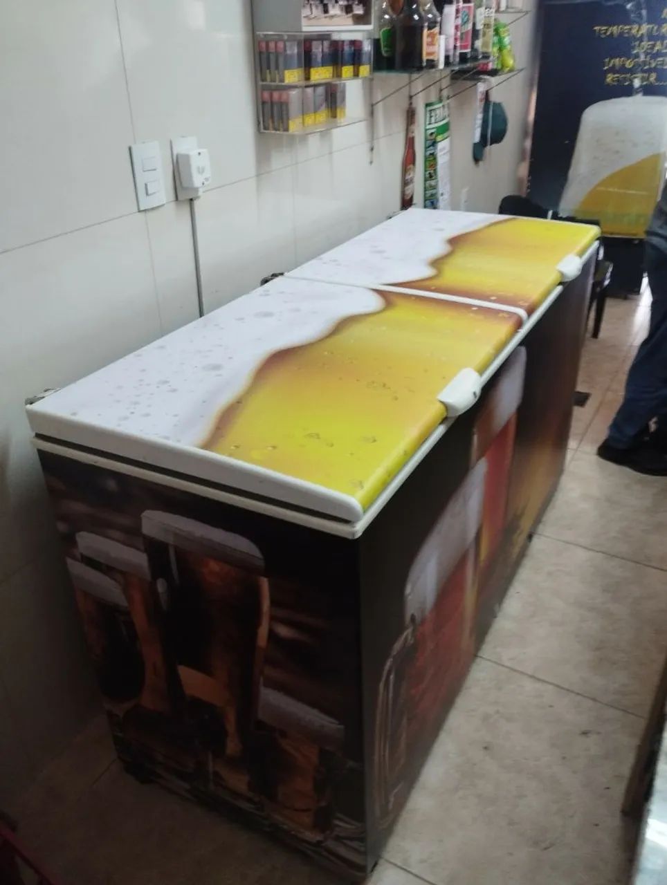 Envelopamento de geladeira  - Foto 3