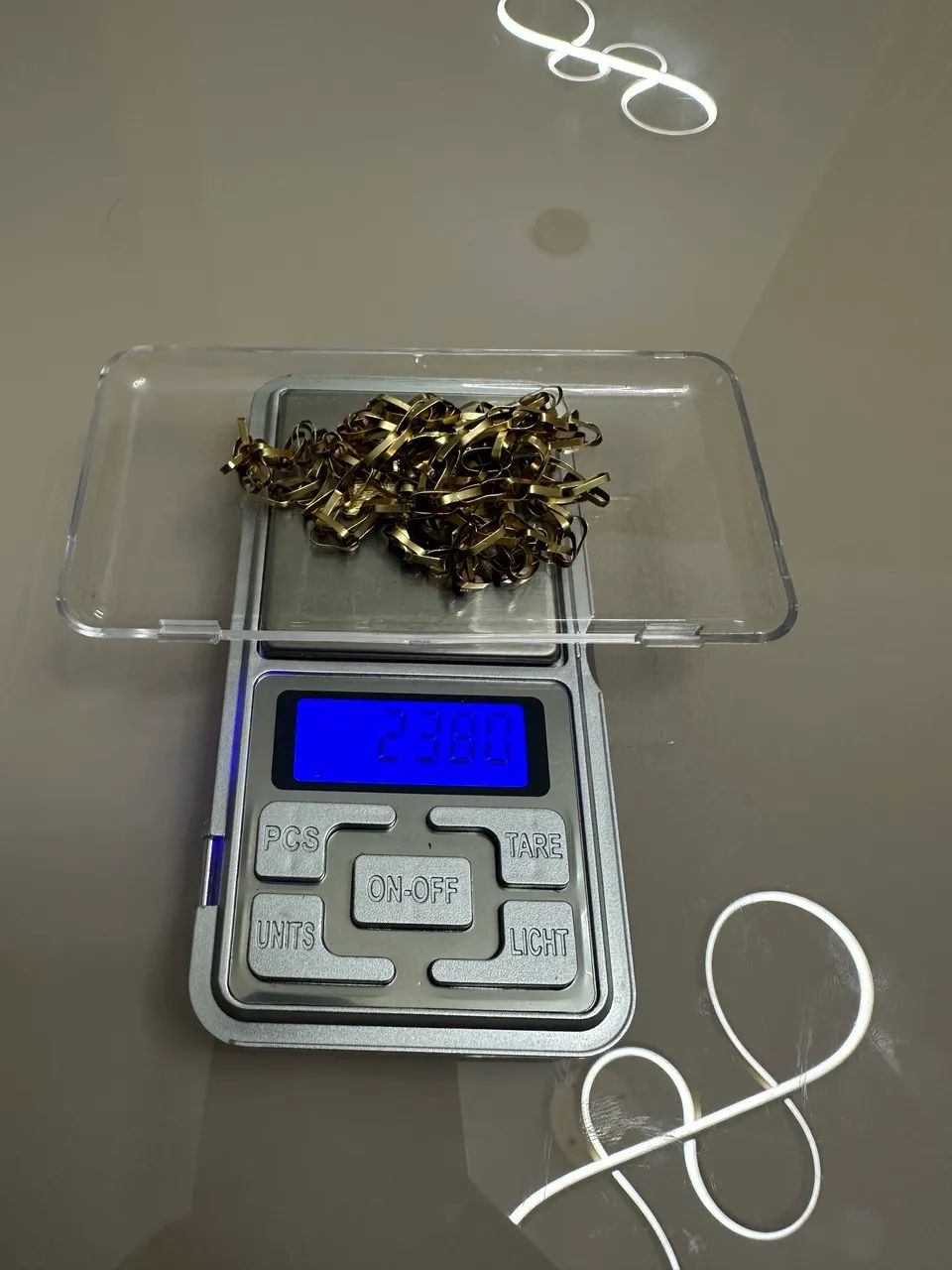 Corrente baguete duplo 23,8 g - Foto 3