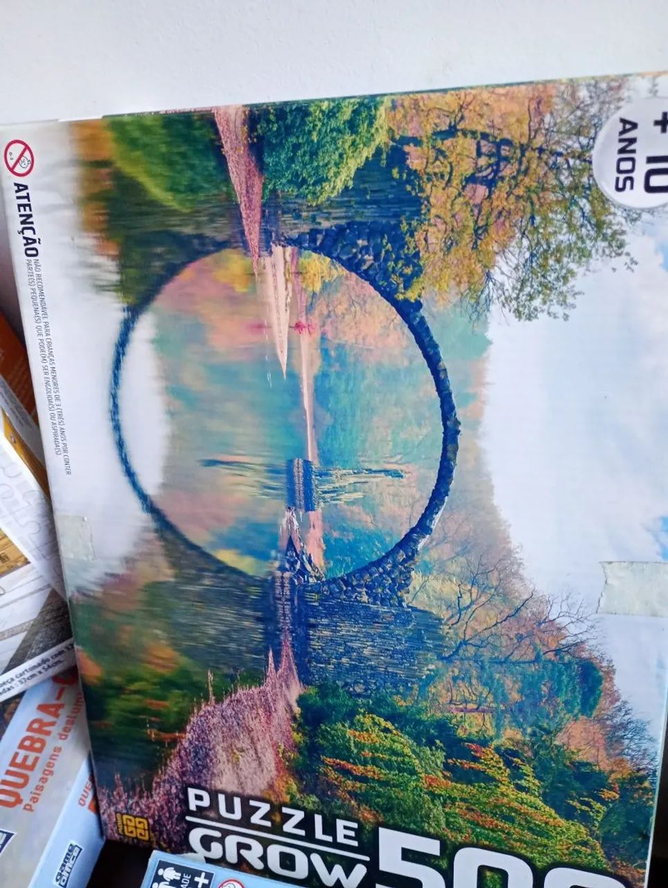 Quebra cabeça para montar ( 10 quadros diferentes ) - Foto 4