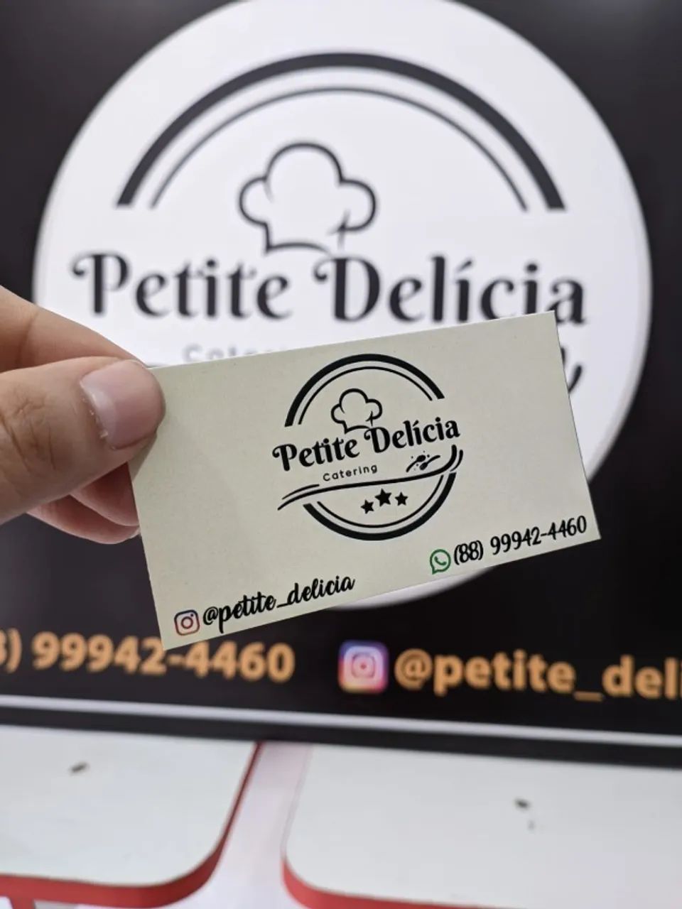 Cartões de visita personalizados