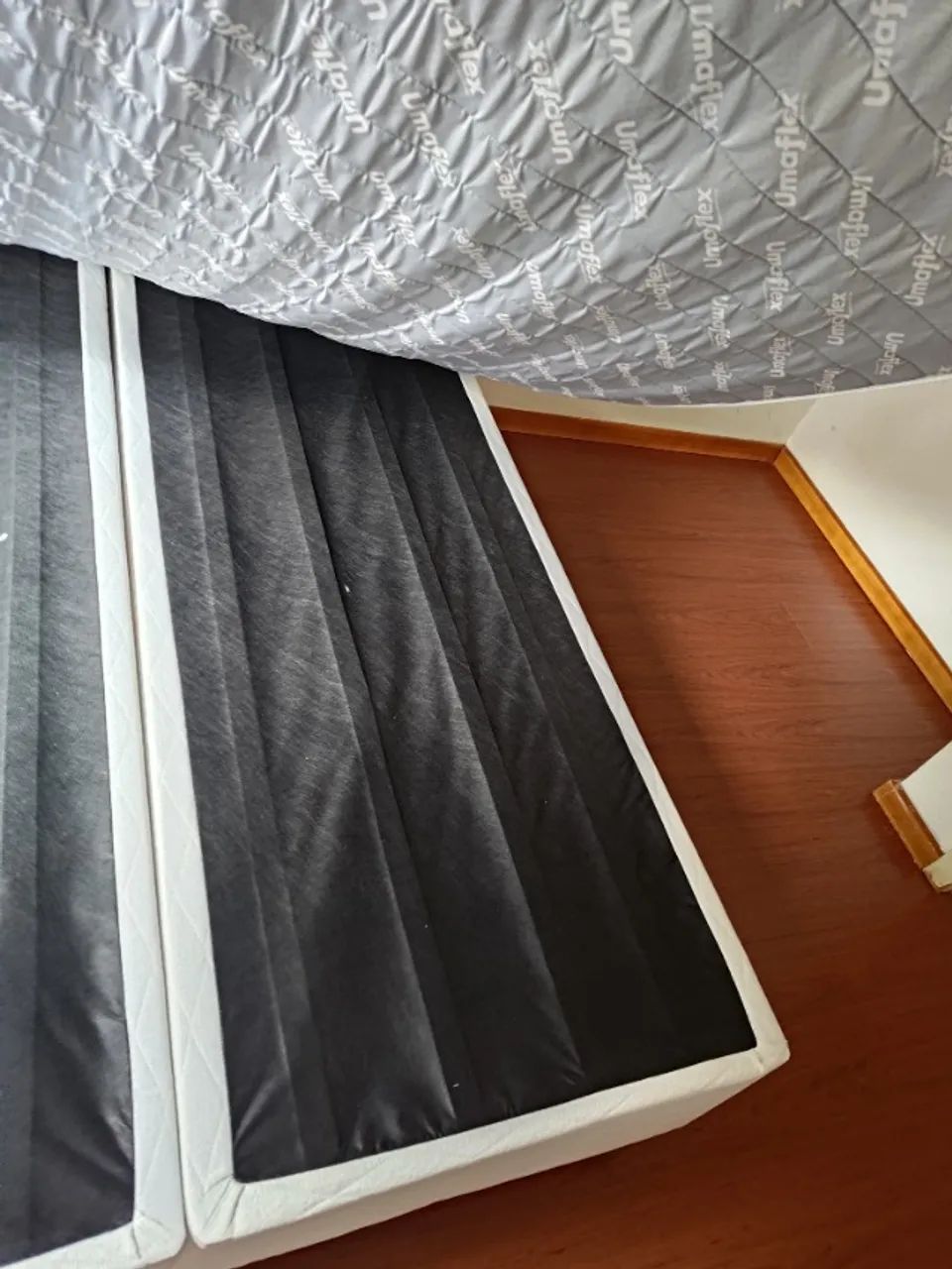 Cama Queen Size Umaflex Itália - Molas Ensacadas + Base Box - Foto 5