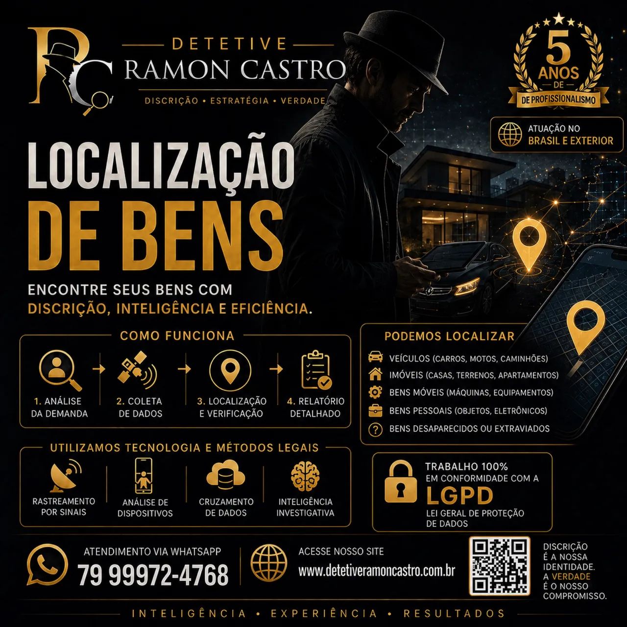 Detetive Profissional - Aracaju SE - Atendimento 24 horas - Foto 5