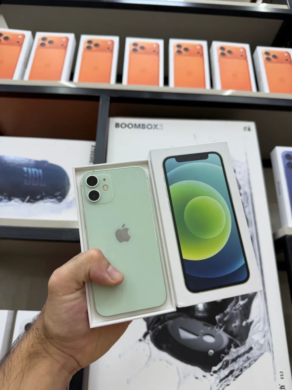 IPHONE 12 MINI 64GB VERDE COM CAIXA SEMI NOVO PROMOÇÃO SEMANAL