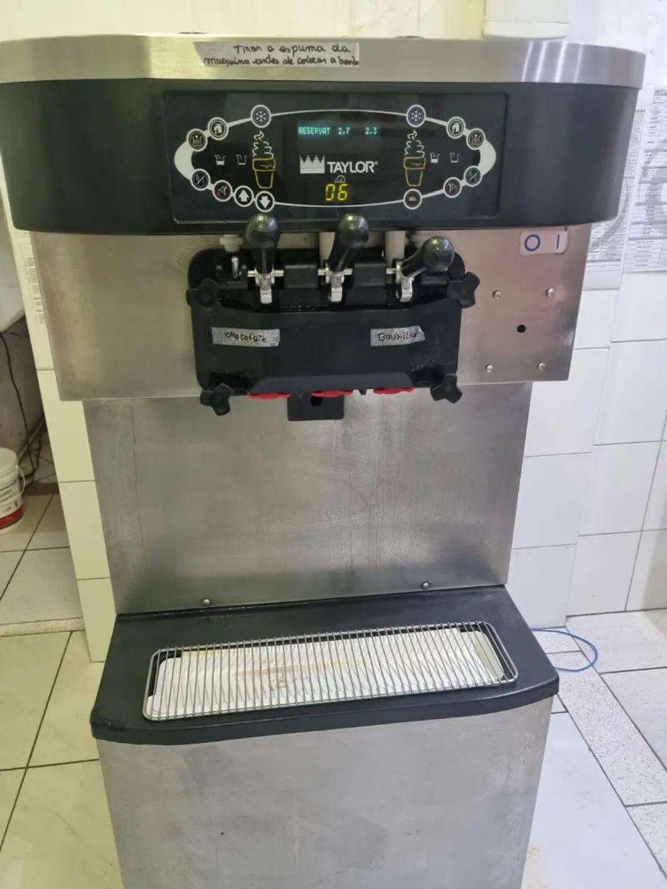Máquina Sorvete Soft Taylor 712 - EXCELENTE OPORTUNIDADE!