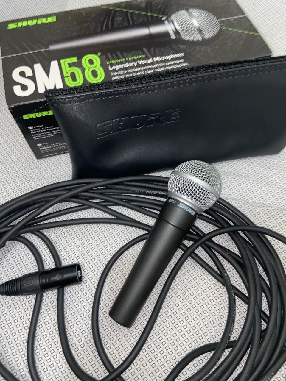 Shure SM58 Original | Microfone Profissional Vocal - Microfones e