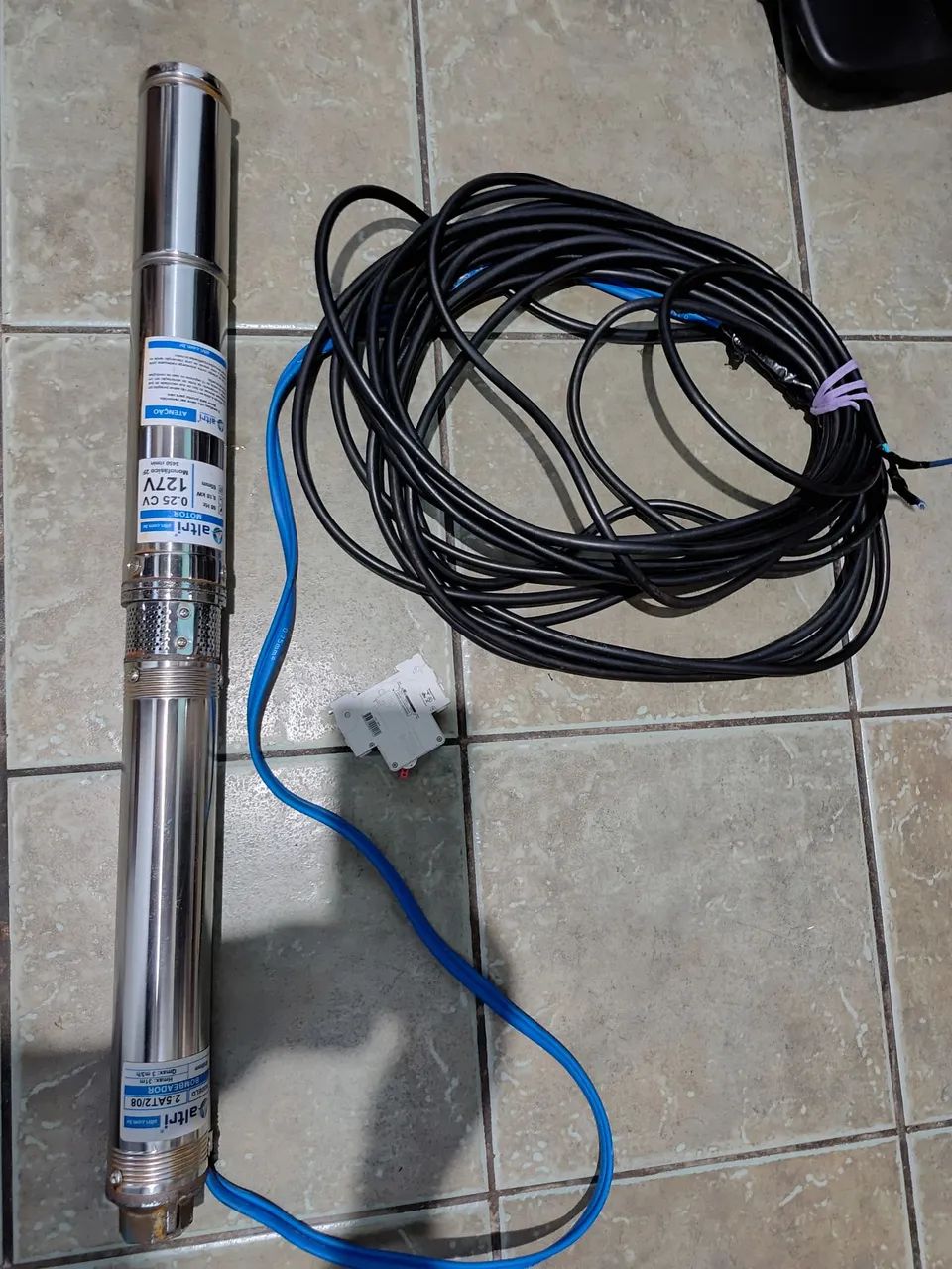 BOMBA SUBMERSA + COMPLEMENTOS
