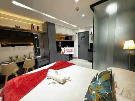 Flat 1 Quarto | Jardim Oceania | Mobiliado - Foto 4