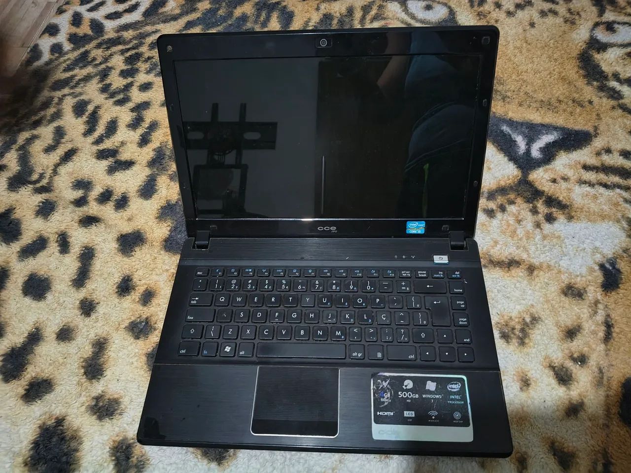 Notebook CCE sem HD não liga para retirada de peças  - Foto 2