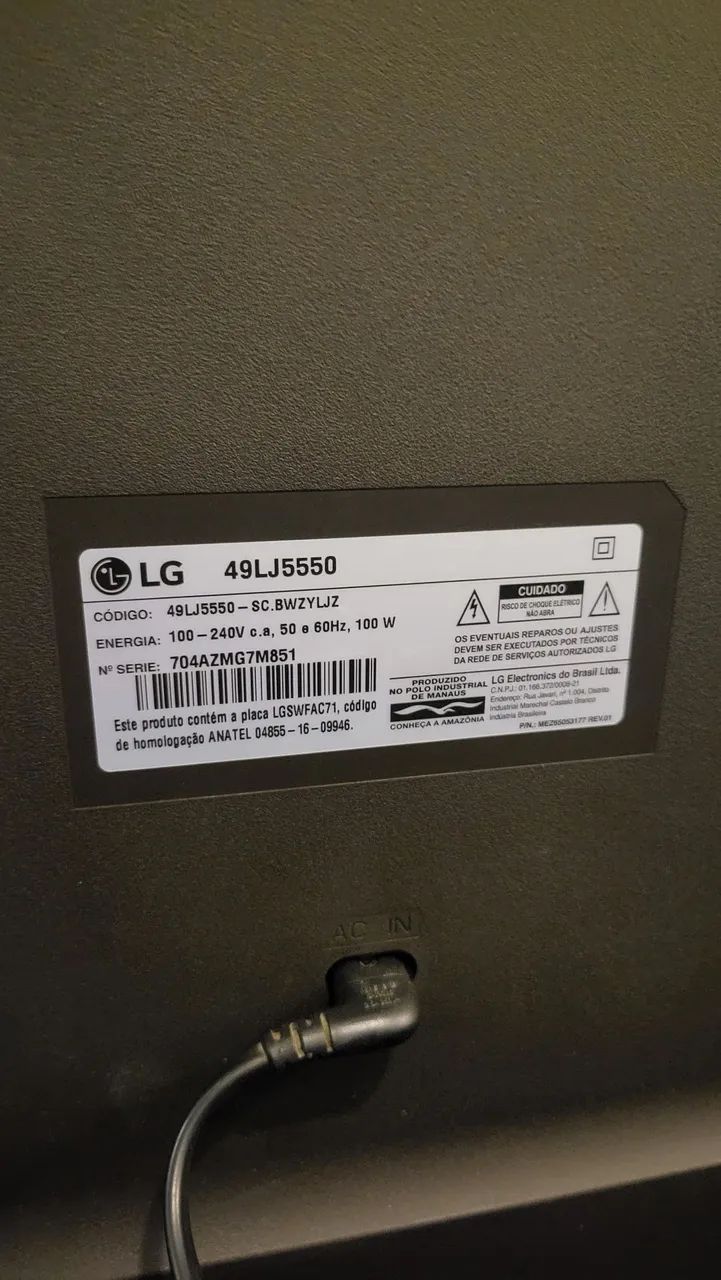 Tv Smart LG 49 polegadas  - Foto 5