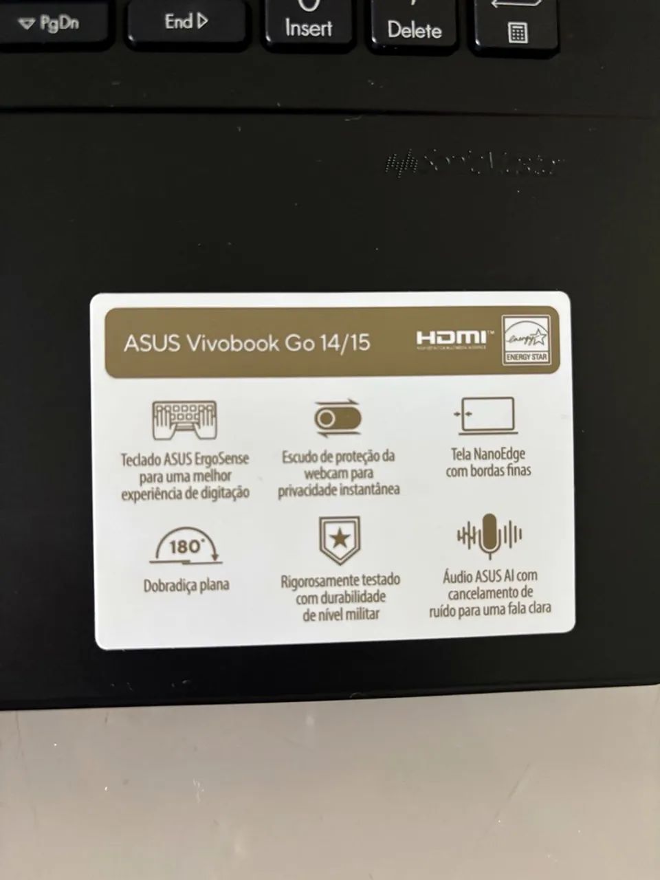 NOTEBOOK ASUS VIVOBOOK GO  - 2300 - Foto 5