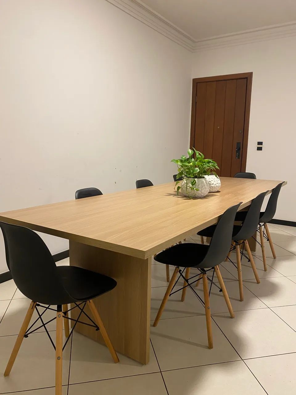 Mesa de Jantar 8 a 10 lugares MDF - Foto 3