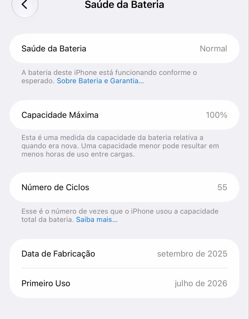 iPhone 17 Air ( ativado a 1 Mês ) - Foto 2