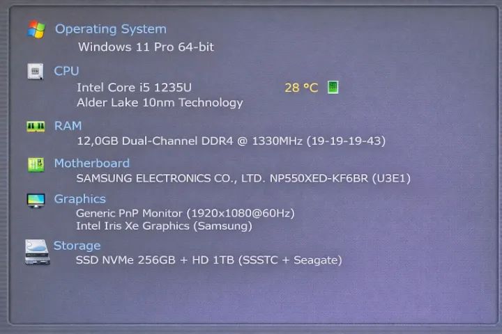 Notebook Gamer & Trabalho - Core i5 12ª Ger (12 Núcleos) | 12GB RAM | 1.2TB SSD | Iris Xe - Foto 6