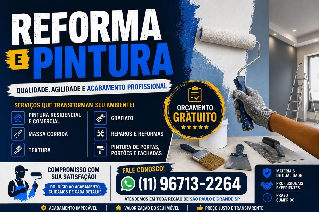 Reforma e pintura 