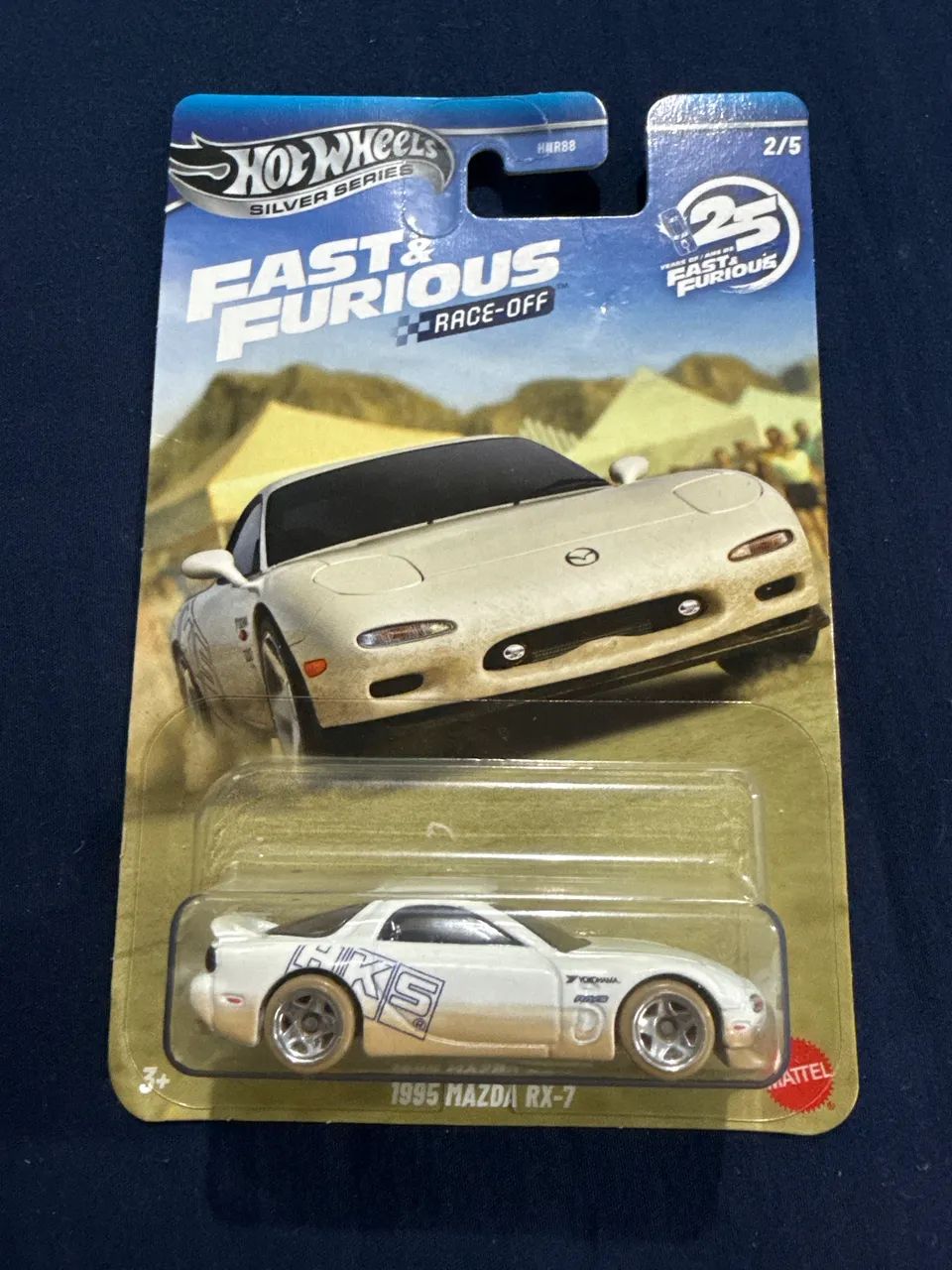 Hot Wheels Velozes e Furiosos Mazda RX-7 1995 Race-Off