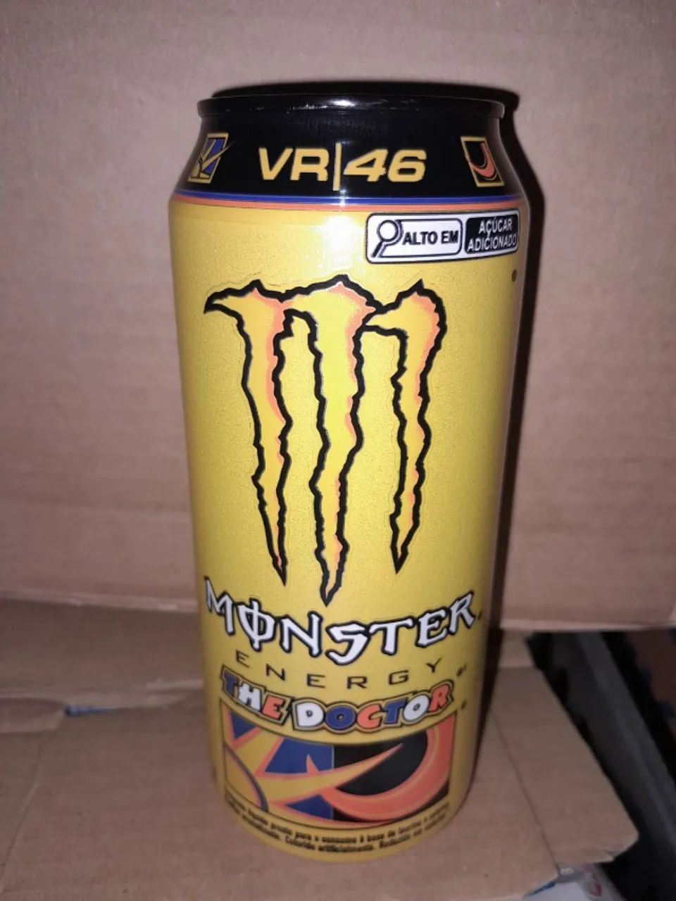 Lata energético Monster Valentino Rossi edição Limitada The Doctor Lata energético Monster Valentino Rossi edição Limitada The Doctor