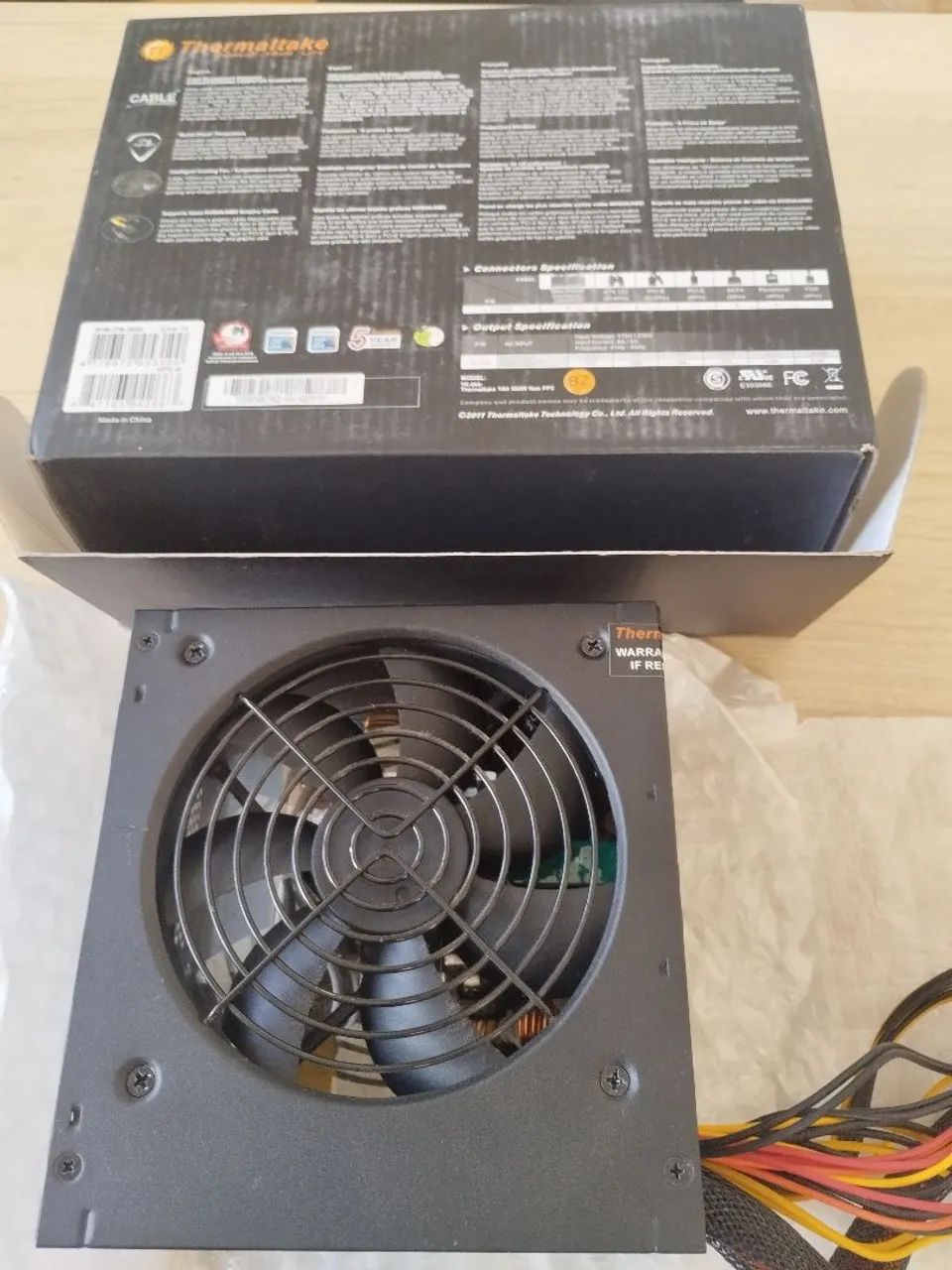 Fonte de Alimentação THERMALTAKE TR2 500W - NOVA  - Foto 3