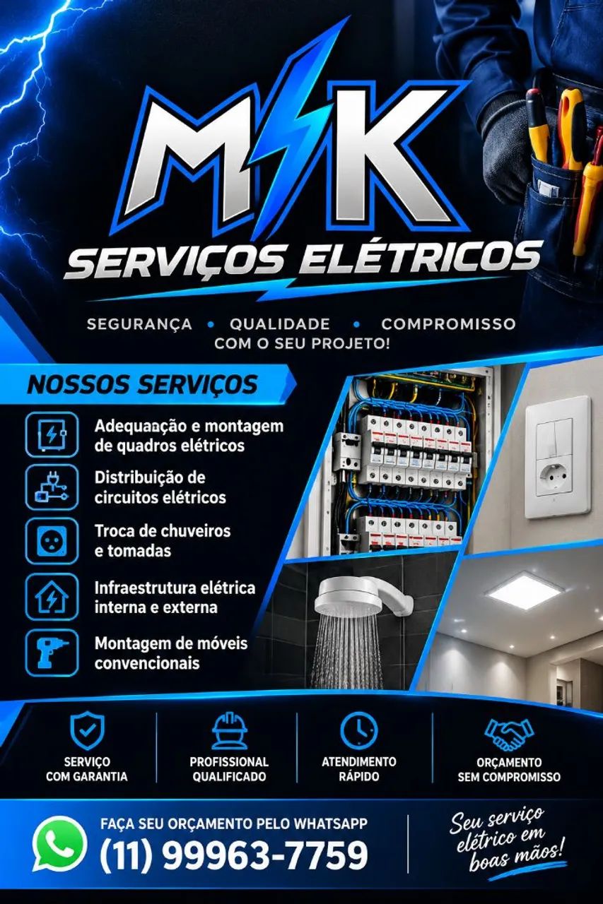 Reparos e inalações elétricos em geral 