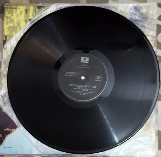 LP Vinil Pet Shop Boys Disco (1989) VG+ Com Encarte - CDs, DVDs