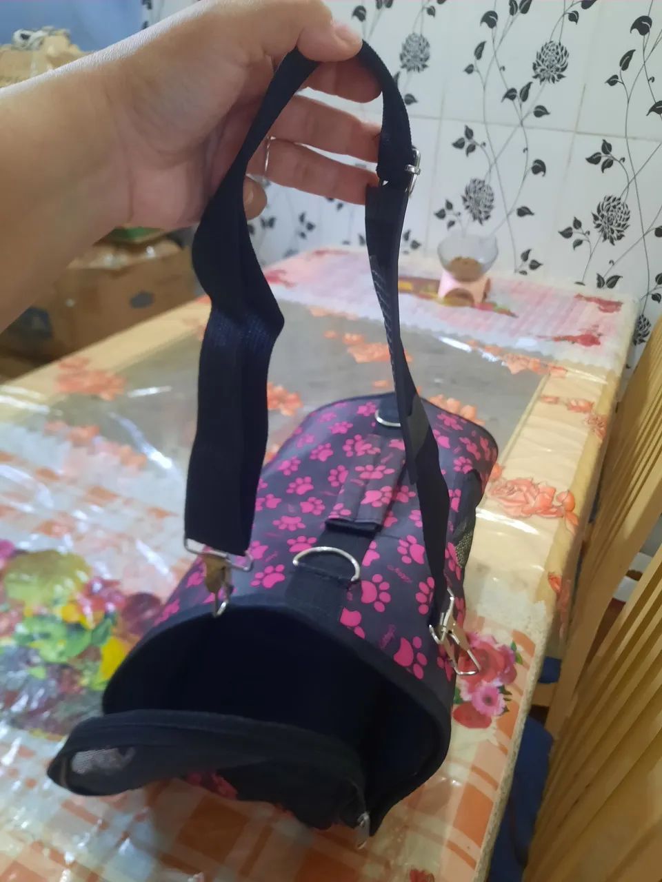 BOLSA PARA TRANSPORTE DE PET - GATO/CACHORRO/OUTROS - Foto 3