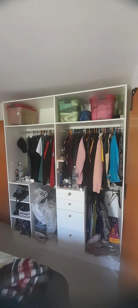 Closet em MDF branco  - Foto 3