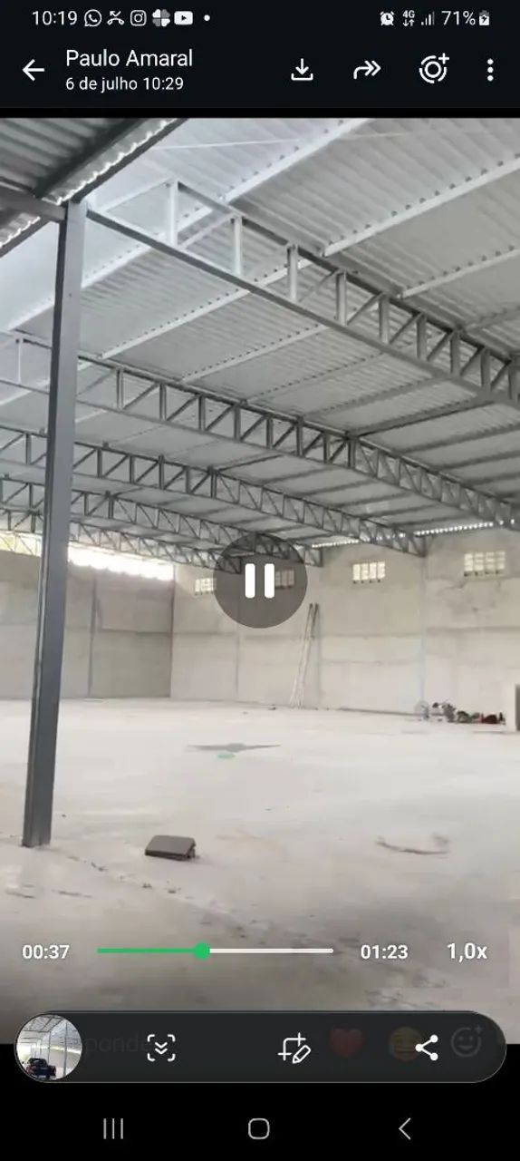  Alugo Galpão novo - Foto 5