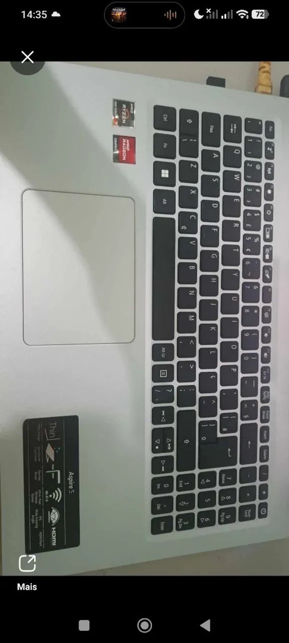 NOTEBOOK Acer aspire a515-45 - Foto 3