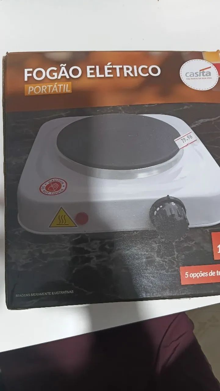 Fogareiro elétrico 