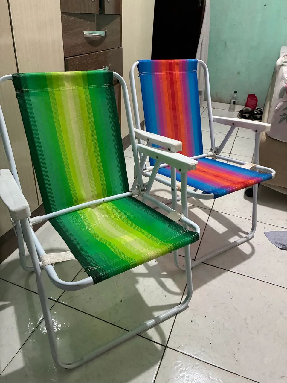 2 cadeiras de praia 