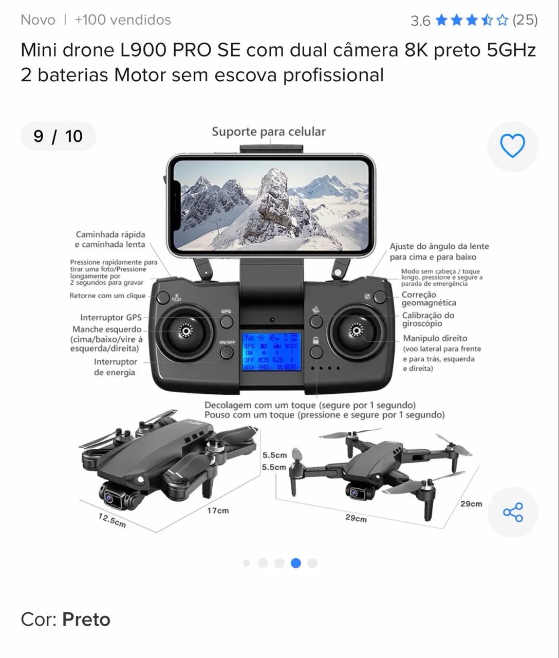 Drone - novo - Foto 5