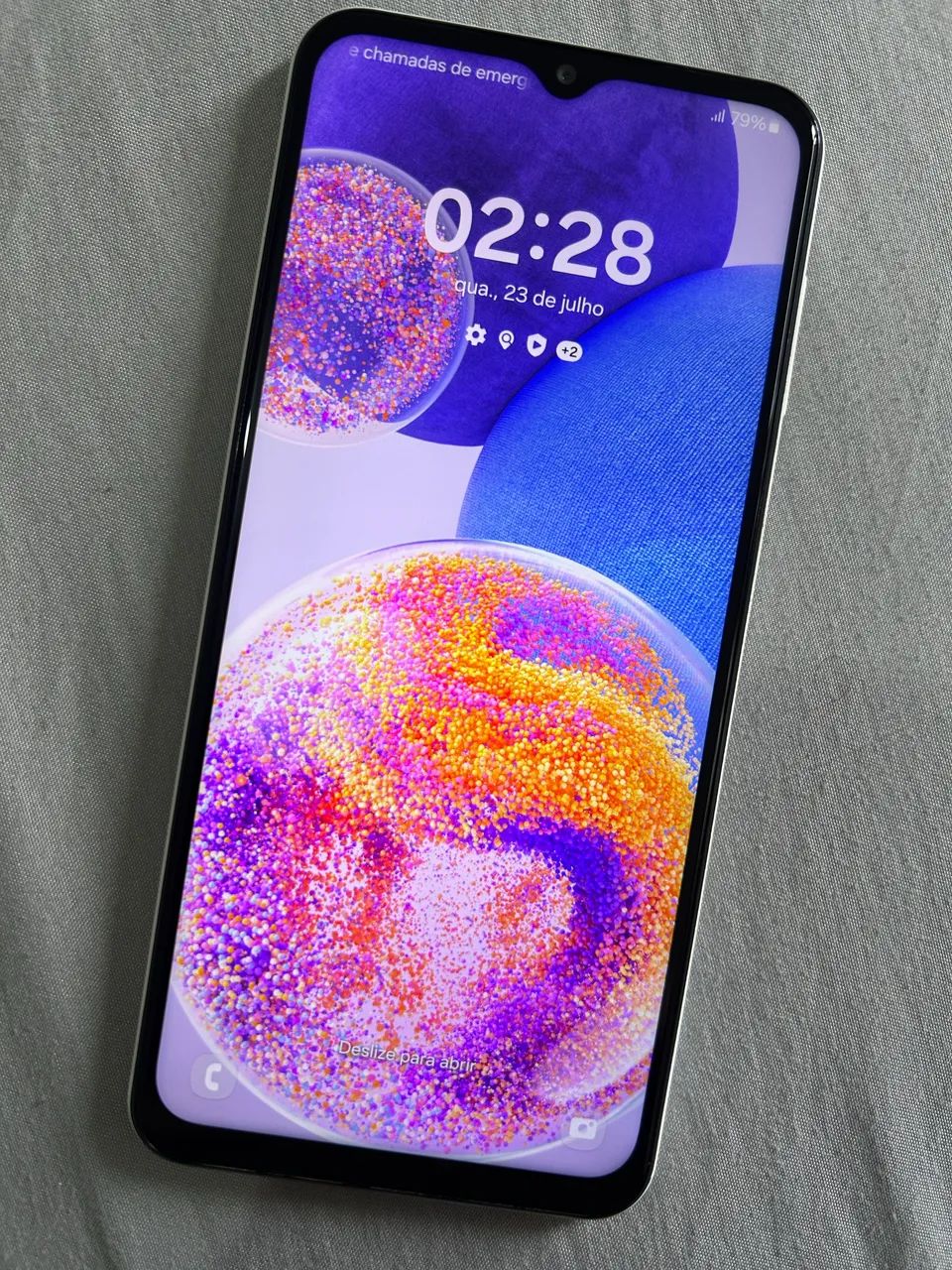 Samsung Galaxy A23 Branco + 3 Capinhas  - Foto 2