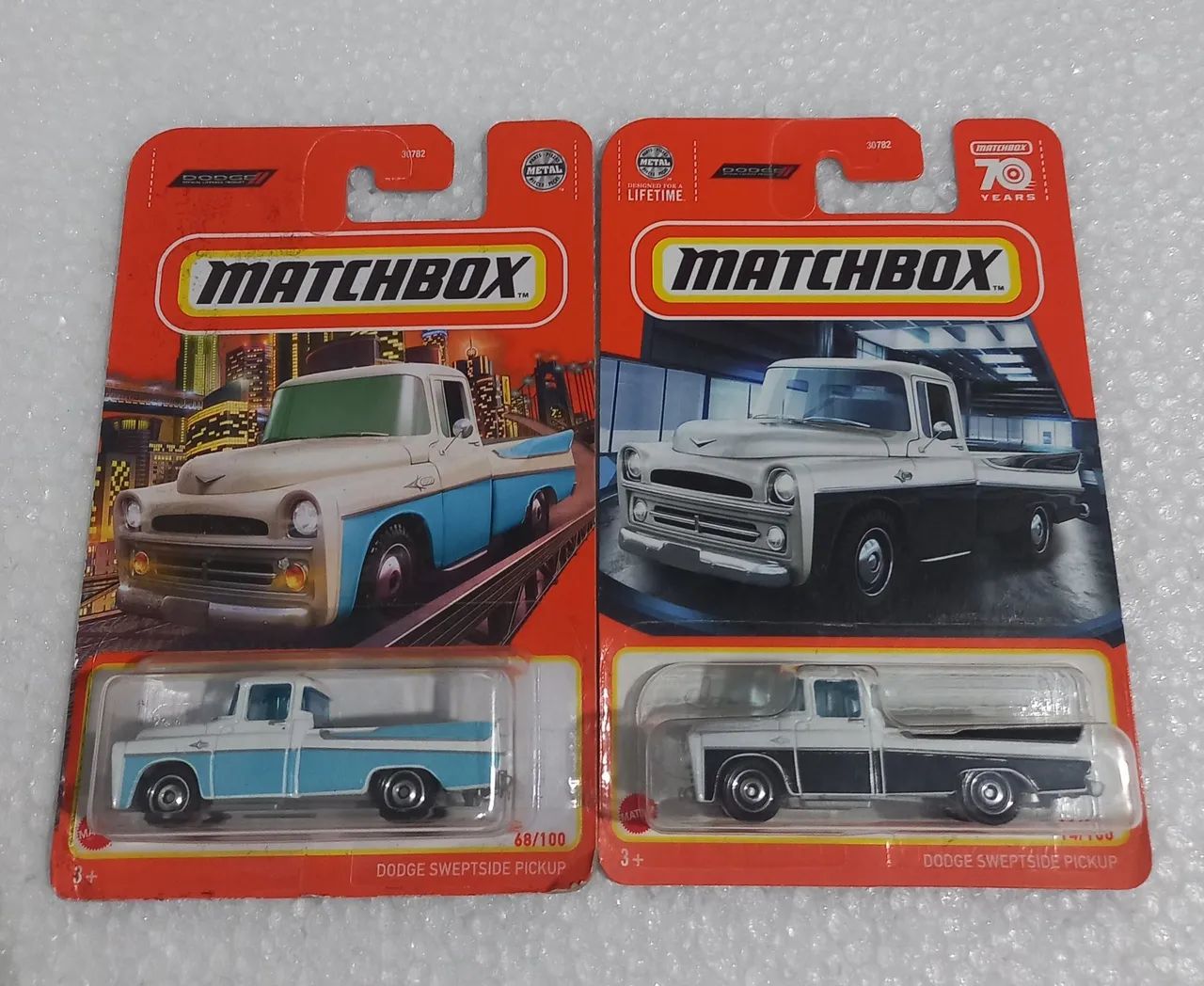 Dupla Miniaturas Matchbox Pickup 