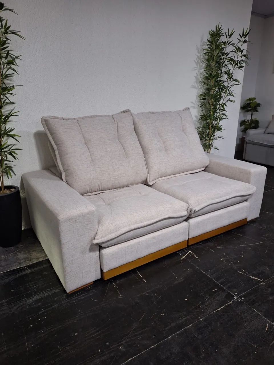 SOFA DUBAI RETRÁTIL RECLINÁVEL CAMA - LARGURA 2.10