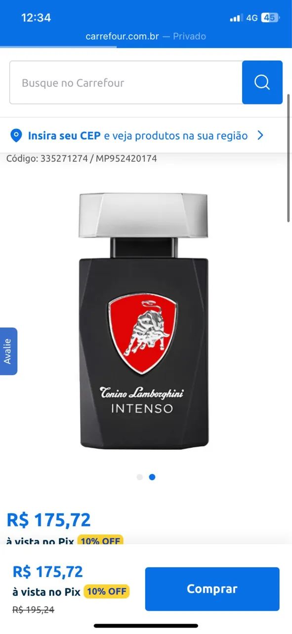 Perfume Lanborghini Intense Masculino  - Foto 3